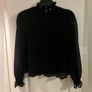 Chic Black Women's Blouse